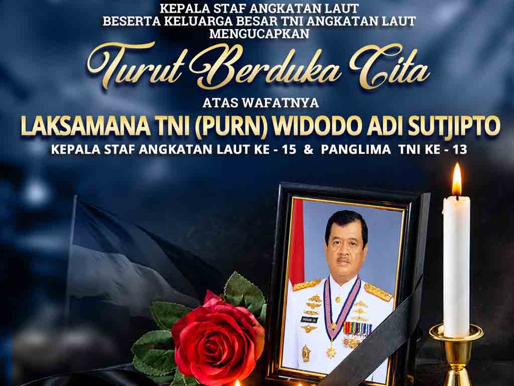 Mantan Panglima TNI Laksamana (Purn) Widodo AS Meninggal Dunia